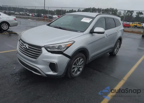 2017 Hyundai Santa Fe Se from USA, damaged, VIN KM8SM4HF4HU197638